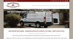 Desktop Screenshot of mikespaintingandflooring.com